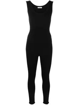 There Was One трикотажный комбинезон без рукавов, черный
