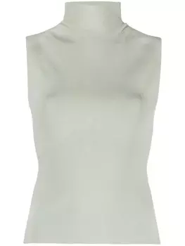 There Was One трикотажный топ с открытой спиной, зеленый