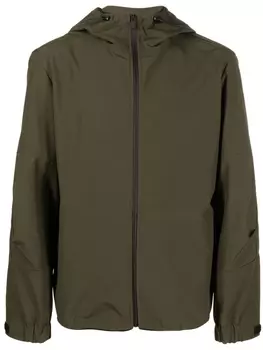 There Was One ветровка на молнии, зеленый