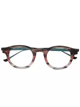 Thierry Lasry очки в круглой оправе, коричневый