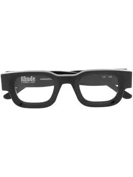 Thierry Lasry солнцезащитные очки в квадратной оправе, черный