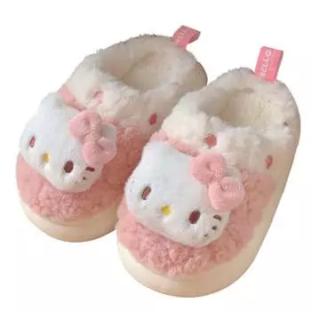 Домашние тапочки Xixitiao Hello Kitty, розовый