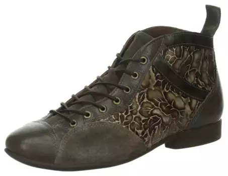 Think! Ботильоны на шнуровке "ГУАД 2", ботильоны, удобная обувь с рисунком, коричневый