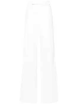 Thom Browne брюки со складками, белый