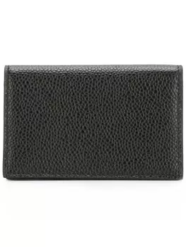 Thom Browne бумажник с откидным клапаном, черный