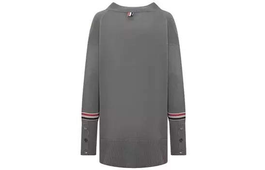 THOM BROWNE Джемпер женский серый