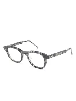 Thom Browne Eyewear очки в квадратной оправе, серый