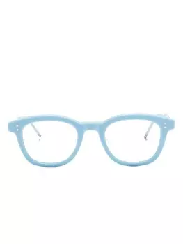 Thom Browne Eyewear очки в квадратной оправе, синий