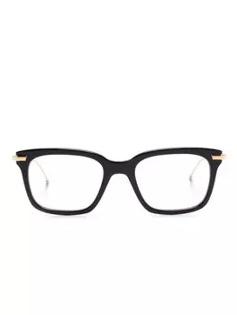 Thom Browne Eyewear очки в квадратной оправе, черный