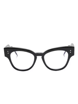 Thom Browne Eyewear очки в оправе-бабочке, черный