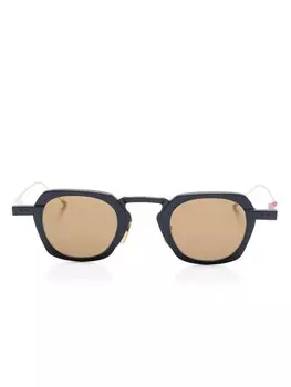 Thom Browne Eyewear солнцезащитные очки в стиле колор-блок, синий