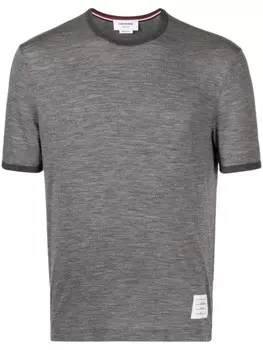 Thom Browne футболка Ringer, серый
