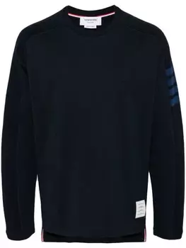 Thom Browne футболка с 4 полосками, синий