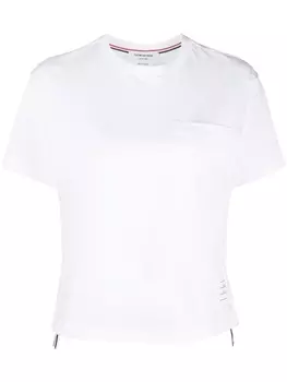 Thom Browne футболка с круглым вырезом, белый