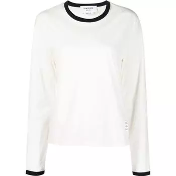 THOM BROWNE Футболка женская белые