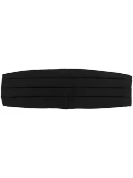 Thom Browne камербанд с полосками, черный