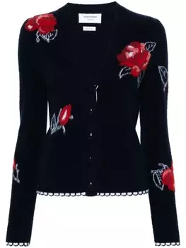 Thom Browne кардиган Rose, синий