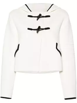 Thom Browne кардиган с капюшоном, белый