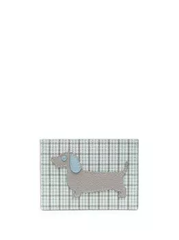 Thom Browne картхолдер с аппликацией Hector, белый