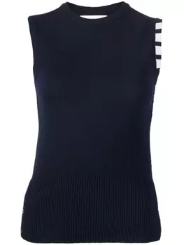Thom Browne кашемировый топ с полосками 4-Bar