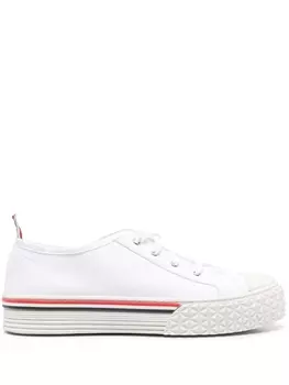 Thom Browne кеды Collegiate, белый