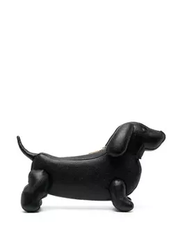 Thom Browne клатч Holiday Hector из зернистой кожи, черный