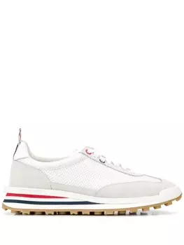 Кроссовки Thom Browne Tech Runner, белый/светло-серый