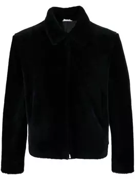 Thom Browne куртка из искусственного меха, синий