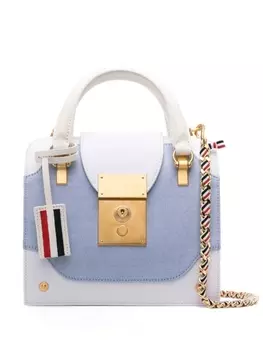 Thom Browne мини-сумка Mrs. Thom, синий