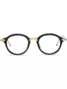 Thom Browne очки в круглой оправе, черный