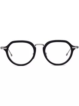 Thom Browne очки в круглой оправе, синий