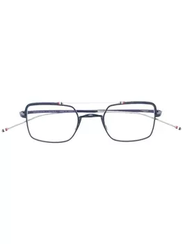Thom Browne очки в квадратной оправе, синий