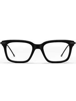 Thom Browne очки в прямоугольной оправе, черный