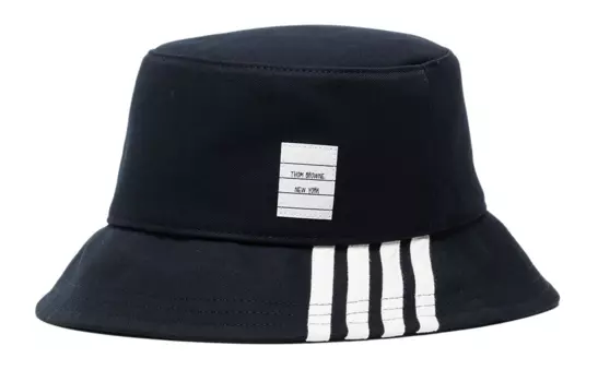 THOM BROWNE Панама унисекс синяя