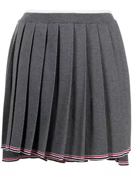 Thom Browne плиссированная юбка, серый