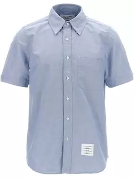 Thom Browne рубашка на пуговицах, синий