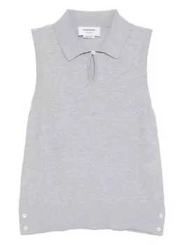 Thom Browne рубашка поло без рукавов