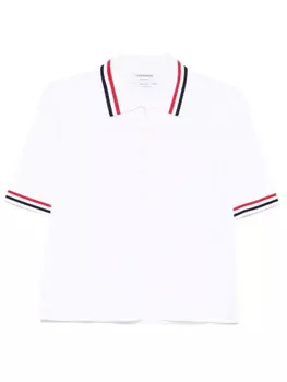 Thom Browne рубашка поло из джерси, белый