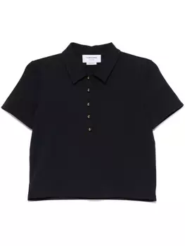 Thom Browne рубашка поло с короткими рукавами, синий