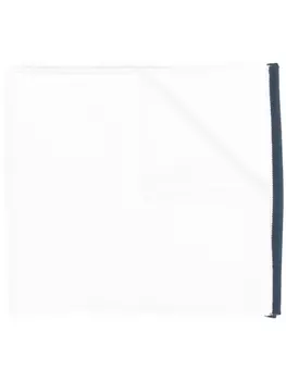 Thom Browne шарф с полосками 4-Bar, белый