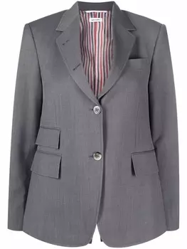 Thom Browne шерстяной блейзер, серый