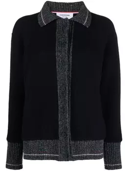 Thom Browne шерстяной кардиган, синий