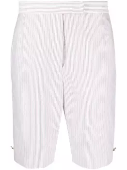 Thom Browne шорты-бермуды в полоску, белый