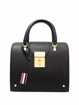 Thom Browne сумка-сэтчел Mrs.Thom из зернистой кожи, черный