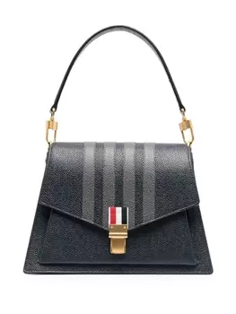 Thom Browne Trapeze 4-Bar tote bag, синий