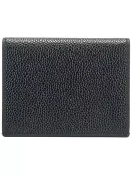 Thom Browne визитница с полосатой отделкой, черный