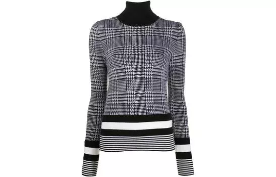 THOM BROWNE Женский свитер FW22, черный