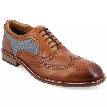 Thomas & Vine Alister Wingtip Oxford, цвет Cognac