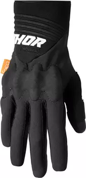 Перчатки Thor Rebound D3O для мотокросса, черный/белый
