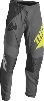 Thor Sector Edge Мотокросс Брюки, серый